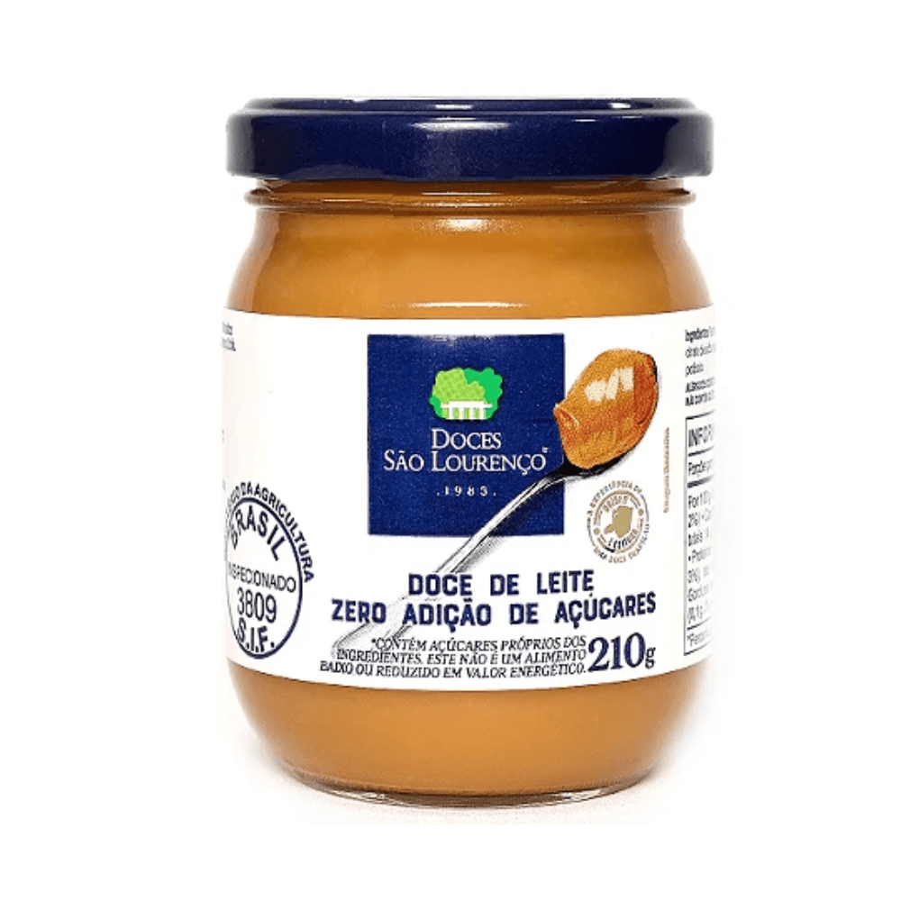 Doce de Leite Sem Açúcar São Lourenço - 200g